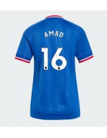 Manchester United Amad Diallo #16 Vieraspaita Naisten 2026-27 Lyhythihainen